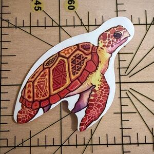 🧡25/$25 +Bundle Sticker Sale & Free Shipping | Turtle Waterproof Sticker